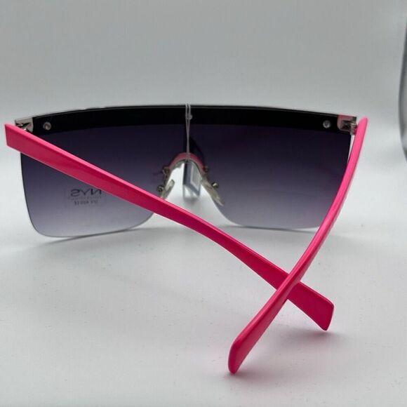 NYS Colllection Womens Studded UV Blocking Eyeglasses Pink NWT - Picture 5 of 5